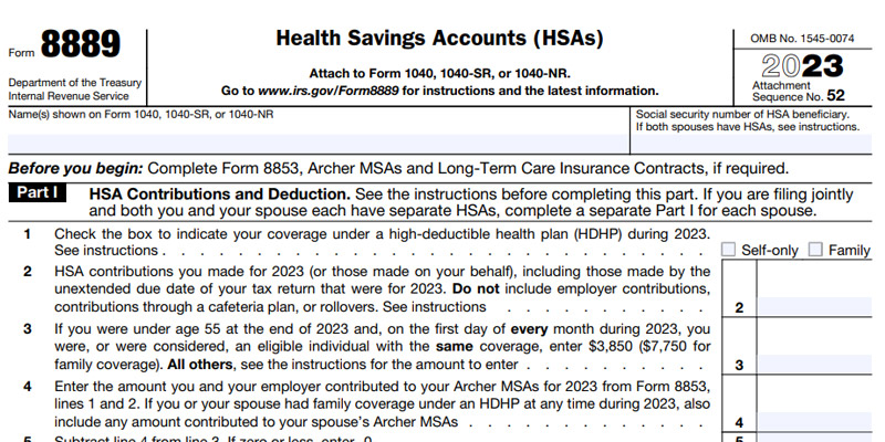 Streamlining HSA Reporting: IRS Form 8889 Simplified