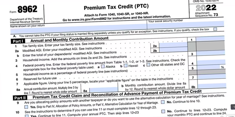 Claiming Your Premium Tax Credit: A Simple Guide to IRS Form 8962