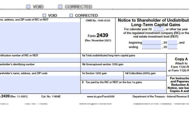 Who Can Benefit from Understanding Form 2439?