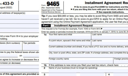 Simplifying Your Direct Debit Installment with IRS Form 433-D