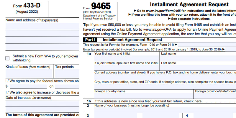 Simplifying Your Direct Debit Installment with IRS Form 433-D