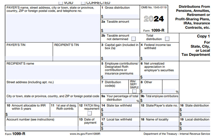 What is a 1099-R Tax Form | Retirement and Taxes